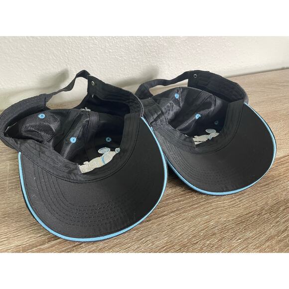 Disney Vacation Club Member Hats Lot of 2 Black Adjustable Embroidered Mickey - Picture 6 of 10